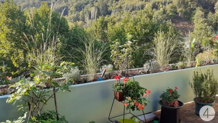 Dachgeschoßwohnung mit 19 m2 Loggia und Grünblick