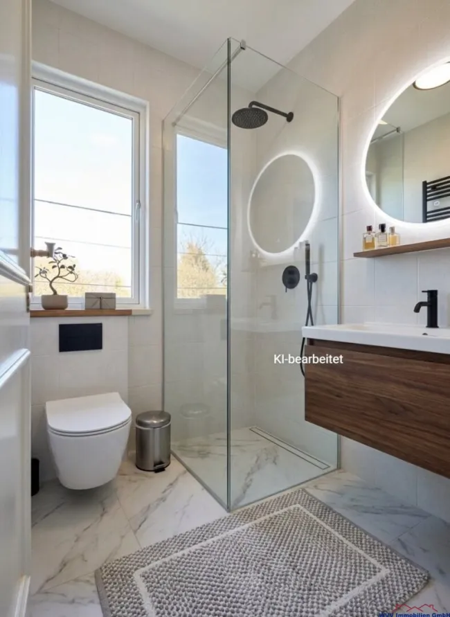 Duschbad, Toilette OG - KI generiert