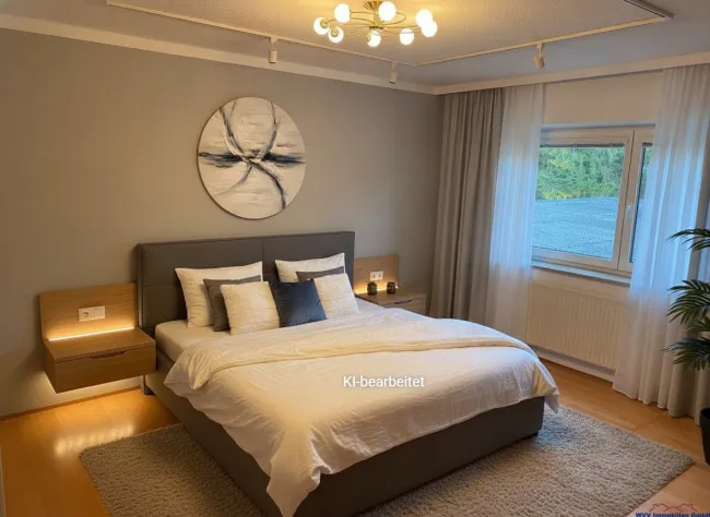 Schlafzimmer KI generiert