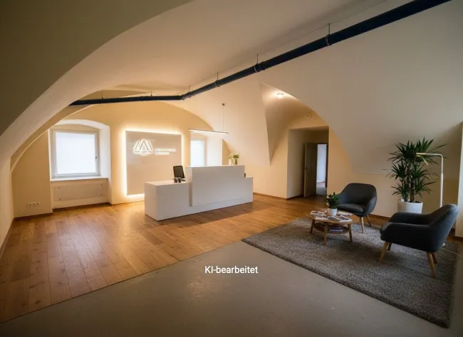 Stilvolle Bürofläche im historischen Ambiente – mit Gestaltungsmöglichkeiten - Titelbild
