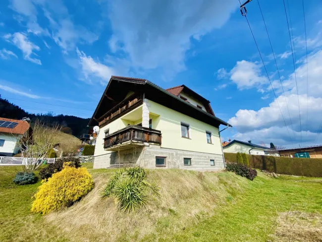 Kraubath an der Mur: Einfamilienhaus mit 4 Zimmer, 2 Bäder und großem Grundstück - Titelbild