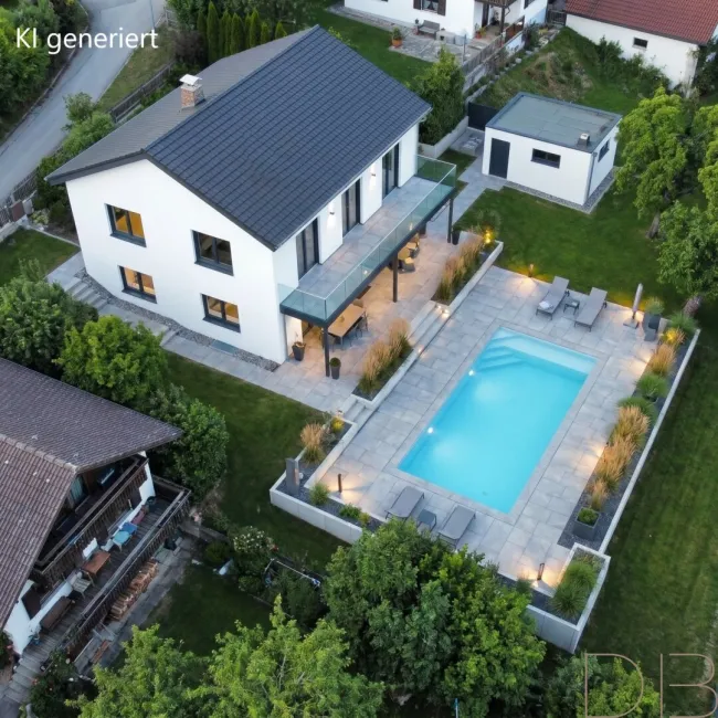 DB IMMOBILIEN | Einfamilienhaus mit ruhiger Aussichtslage! - Bild