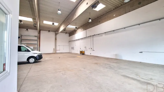 DB IMMOBILIEN | 375 m² Gewerbehalle im IZ NÖ Süd zu vermieten! - Bild