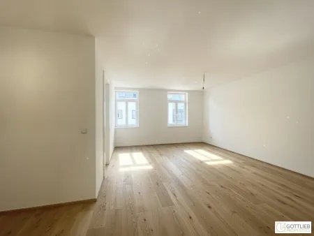 U-Bahn-Nähe U3 und U6! 3-Zimmer-Altbau-Wohnung mit Atelier und Eigengarten in generalsaniertem Gründerzeithaus