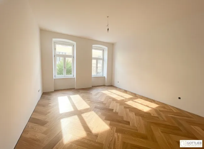 Erstbezug in U-Bahn-Nähe! Liebevoll generalsanierte 2-Zimmer-Wohnung in Gründerzeithaus - Bild