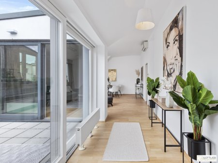 Bestlage Servitenviertel! Perfekt geschnittenes 3,5-Zimmer-Penthouse auf einer Ebene mit drei Terrassen