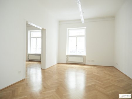 Bestlage und provisionsfrei bei Albertina! Unbefristetes Büro-Sharing mit 3 bzw. optional 4 Zimmern im repäsentativen Stilaltbau