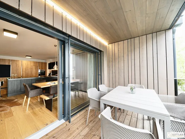 Bestlage Pinzgau mit ca. 6% Rendite! Sieben Apartments mit Terrassen, Balkonen und beheiztem Aussenpool - Bild