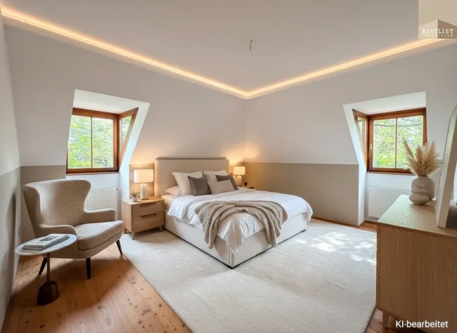 TOP LAGE - Charmante Dachgeschosswohnung in Baden - Titelbild