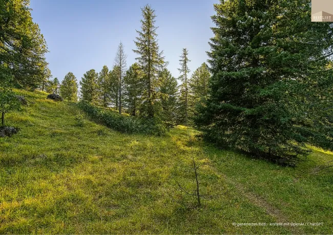 ZWEITWOHNSITZTAUGLICH! Grundstück in idyllischer Lage auf der Turracher Höhe - Bild