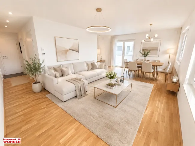 2-Zimmer Traumwohnung im Wohnpark Giardino mit POOL! Miete mit Kaufoption! Nur 20 Autominuten von der Wiener Stadtgrenze - Titelbild
