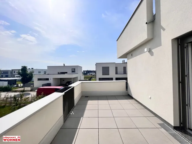 2-Zimmer Traumwohnung im Wohnpark Giardino mit POOL! Miete mit Kaufoption! Nur 20 Autominuten von der Wiener Stadtgrenze - Bild