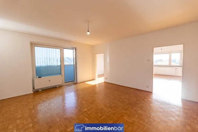 Geräumige 4-Zimmer Wohnung mit Balkon - Wohnen mit Weitblick - Maria-Theresia-Straße 19 Wels - Bild