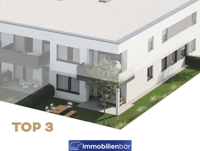 Familientraum - 4 Zimmergartenwohnung - Rohbau fertig - jetzt Termin ausmachen und besichtigen! - Bild