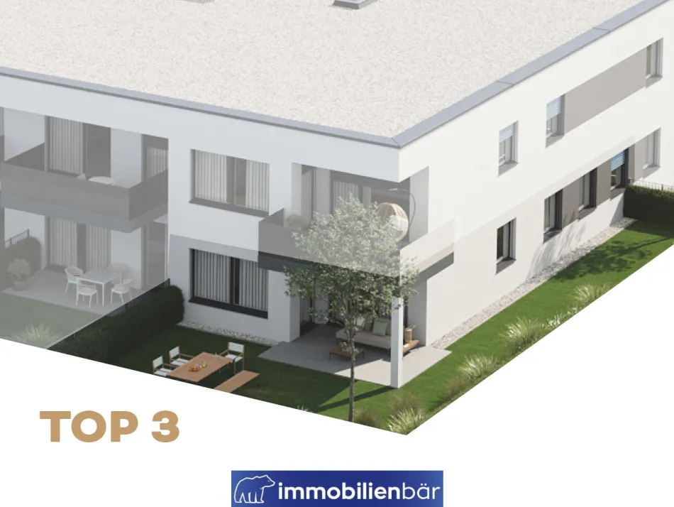 Familientraum - 4 Zimmergartenwohnung - Rohbau fertig - jetzt Termin ausmachen und besichtigen! - Bild