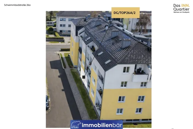 Praktische 2,5 Zimmer mit Loggia - nähe Stadtpark - Bild
