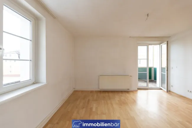 Helle 3 Zimmerwohnung mit Balkon - nähe Stadtpark - Bild
