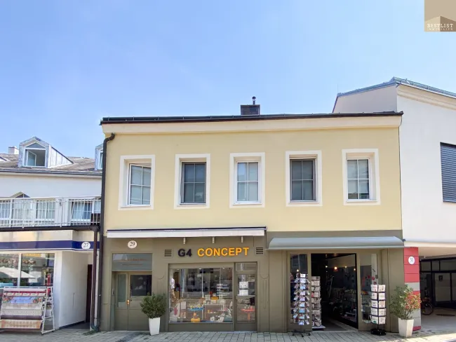 Charmantes Zinshaus in Badens Fußgängerzone - Bild