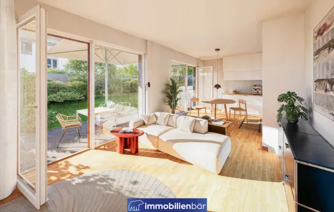Erstbezug: 3-Zi-Gartenwohnung mit Terrasse, Fußbodenheizung & U-Bahn Nähe in 1120 Wien! - Titelbild