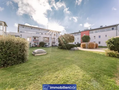 vermietete Anleger- 3 Zimmer Gartenwohnung am Stadtpark Ried - Provisionsfrei -Top 15