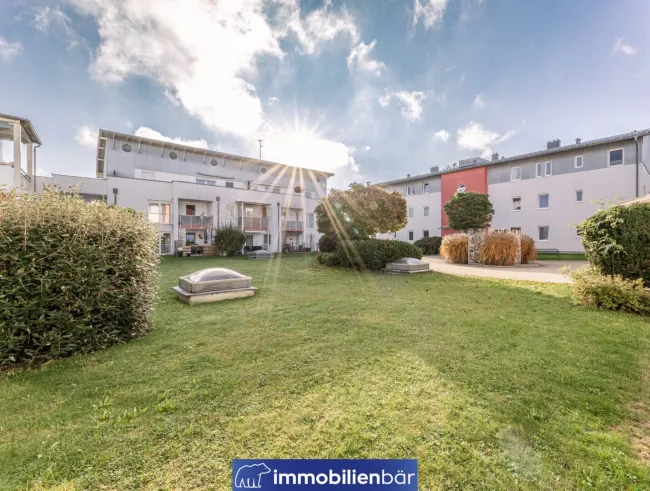 vermietete Anleger- 3 Zimmer Gartenwohnung am Stadtpark Ried - Provisionsfrei -Top 15 - Titelbild