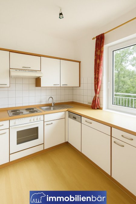 Freundliche 2-Zimmer Wohnung mit großem Balkon und Ausblick ins Grüne - Gründberghof Top 17