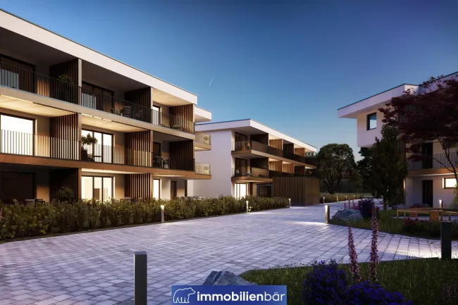 Moderne 4-Zimmer-Wohnung mit schönem Balkon - Bild