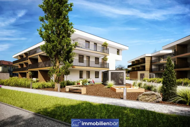 Moderne 4-Zimmer-Wohnung mit schönem Balkon - Titelbild