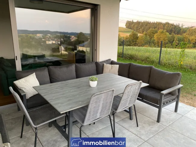 Wunderschöne Gartenwohnung mit Südterrasse und Weitblick - Haus 3 Top 3 - Bild