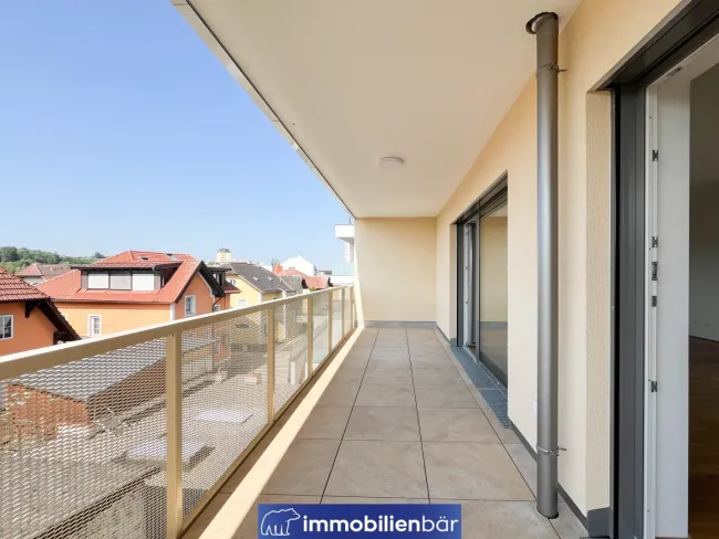 Vermietete Anlegerwohnung - 2 Zimmerwohnung mit Blick südlicher Ausrichtung und traumhaften Weitblick - Bild