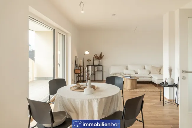 Vermietete Anlegerwohnung - 2 Zimmerwohnung mit Blick südlicher Ausrichtung und traumhaften Weitblick - Titelbild