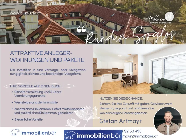 Attraktive sichere Anlagemöglichkeit mit Vermietungsgarantie - vermietete Neubau Eigentumswohnungen - Titelbild