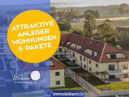 Attraktive sichere Anlagemöglichkeit mit Vermietungsgarantie - vermietete Neubau Eigentumswohnungen