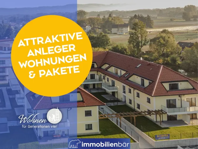 Attraktive sichere Anlagemöglichkeit mit Vermietungsgarantie - vermietete Neubau Eigentumswohnungen - Bild
