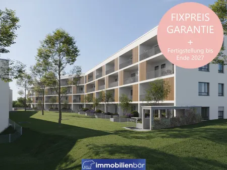 Baustart bereits erfolgt - Wohnen am Uberlberg - Neubau- Gartenwohnung in Bestlage in Bad Schallerbach Top 4