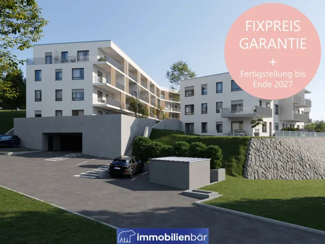 Baustart bereits erfolgt- Wohnen am Uberlberg - Neubau- Gartenwohnung in Bestlage in Bad Schallerbach - Top 3 - Titelbild
