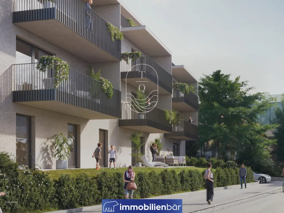 Trattnach.Quartier - traumhafte 2 Zimmerwohnung mit großzügigen Balkon - Bild