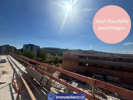 Baustelle jetzt besichtigen - Wohnen am Uberlberg - Schicke Neubauwohnung in Bestlage in Bad Schallerbach - Top 26