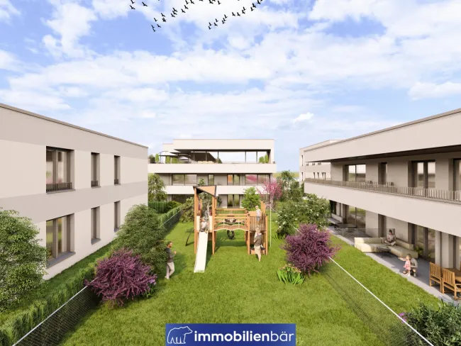 BELVARIA - Ensemble - 3 Zimmer Gartenwohnungen - Bild