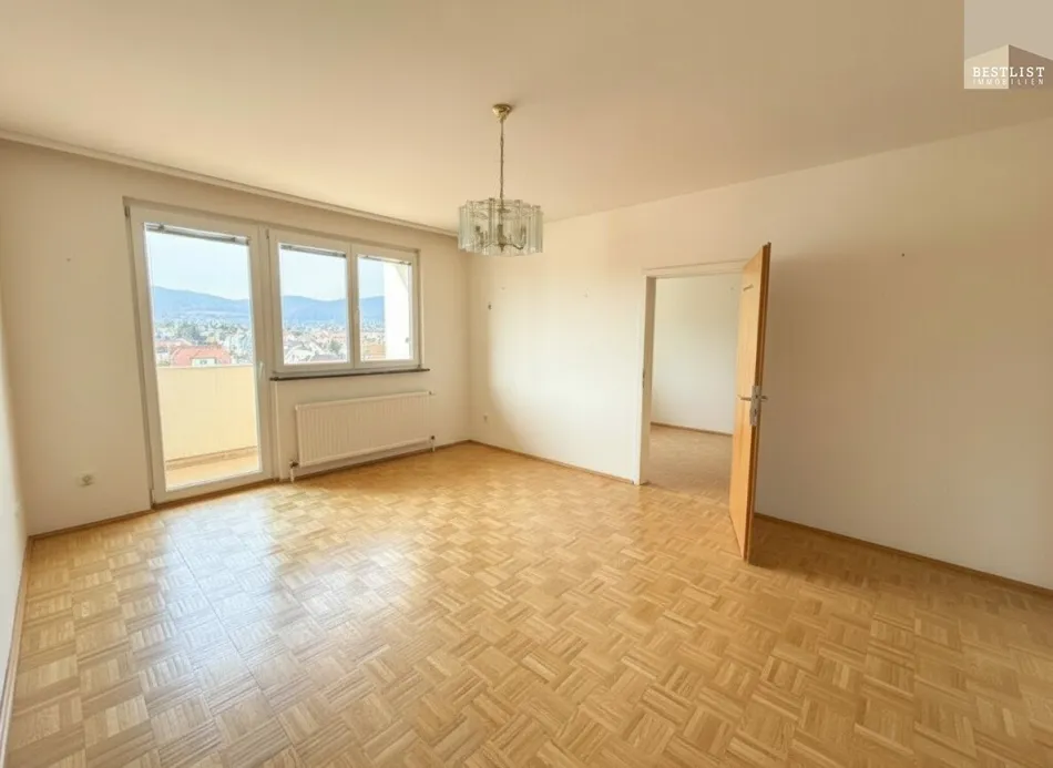 Wohnen über den Dächern von Baden – 3 Zimmer mit traumhaftem Ausblick - Bild
