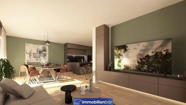 Großzügige Dachgeschosswohnung mit großer Terrasse - Baustart erfolgt - Titelbild