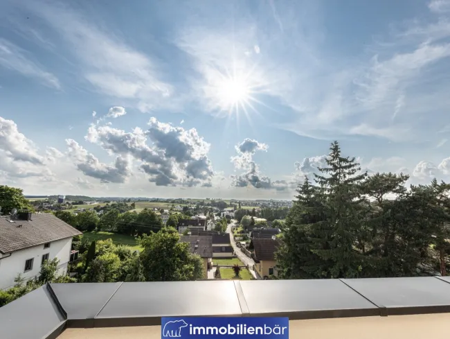 voll möbliertes Penthouse - hochwertige Eigentumswohnung mit traumhaften Weitblick in Neumarkt - Provisionsfrei - Bild