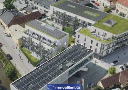Trattnach.Quartier - großzügige 3 Zimmerwohnung im ruhigen Innenhof