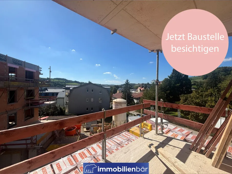 Baustart bereits erfolgt - Wohnen am Uberlberg - Traumhafte Neubauwohnung in Bestlage in Bad Schallerbach - Top 11 - Titelbild