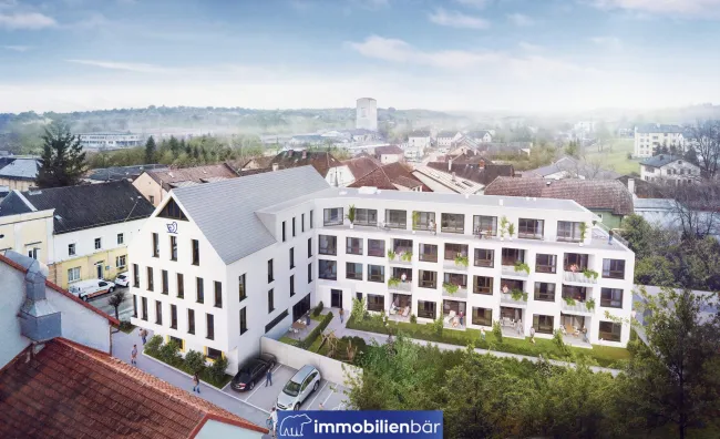 Jetzt Baustelle besichtigen- Mei Platzl - exklusive Neubauwohnungen im Herzen von Neumarkt im Hausruckkreis - Top 12 - Titelbild