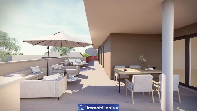 Große Dachterrassenwohnung mit 4 Zimmer in Peuerbach kaufen - BAUBEGINN bereits erfolgt - Titelbild