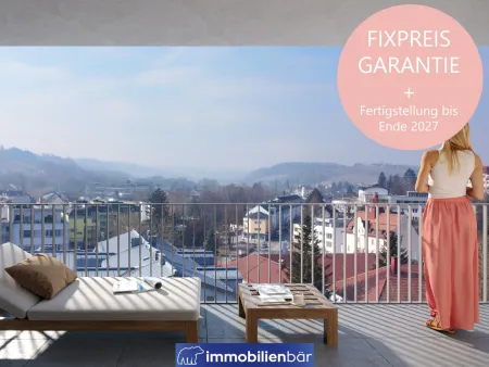 Fixpreisgarantie! Wohnen am Uberlberg – Hochwertige Neubauwohnung in Bestlage (Bad Schallerbach) - Top 38