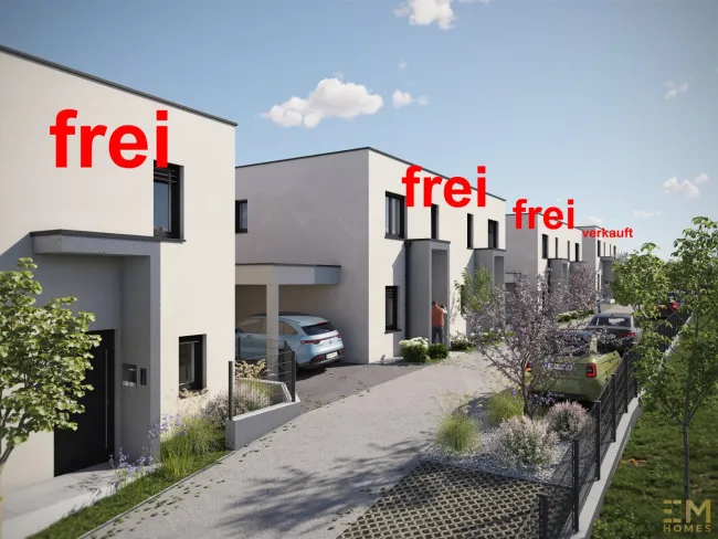 Top 3: Baubeginn bereits erfolgt! Schlüsselfertige Doppelhaushälfte mit 5 Zimmern, Carport, Terrasse, Eigengarten! - Titelbild