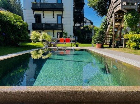 Gartenwohnung mit eigenem Pool in Innsbruck-Igls – 653 m² Privatgarten & Top-Lage