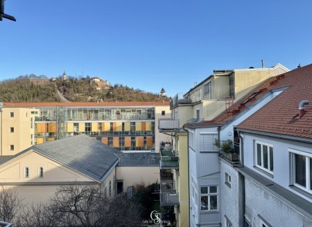 Aussicht vom Balkon